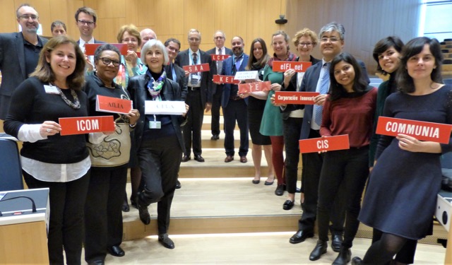 Public interest advocates at WIPO SCCR/38, Geneva, November 2018